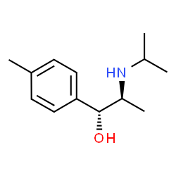 ChemSpider 2D Image | (1R,2S)-2-(Isopropylamino)-1-(4-methylphenyl)-1-propanol | C13H21NO