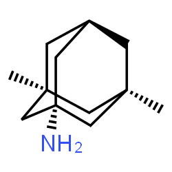 ChemSpider 2D Image | (1s,3R,5S,7s)-3,5-Dimethyl-1-adamantanamine | C12H21N