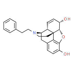 ChemSpider 2D Image | N-Phenethylnormorphine | C24H25NO3