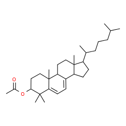 ChemSpider 2D Image | 4,4-Dimethylcholesta-5,7-dien-3-yl acetate | C31H50O2