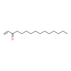 ChemSpider 2D Image | 1-Pentadecen-3-one | C15H28O