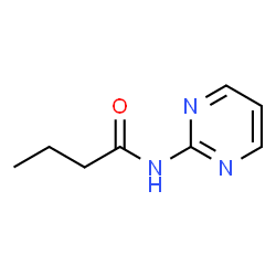ChemSpider 2D Image | N-(2-Pyrimidinyl)butanamide | C8H11N3O