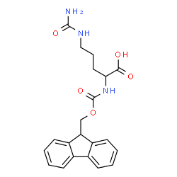 ChemSpider 2D Image | Fmoc-DL-citrulline | C21H23N3O5