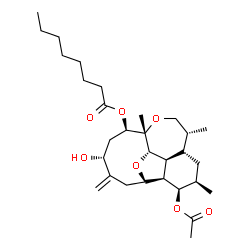 ChemSpider 2D Image | asbestinin-13 | C30H48O7