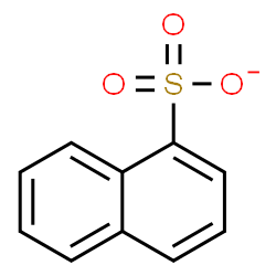 ChemSpider 2D Image | 1-Naphthalenesulfonate | C10H7O3S
