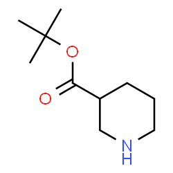 ChemSpider 2D Image | 2-Methyl-2-propanyl 3-piperidinecarboxylate | C10H19NO2