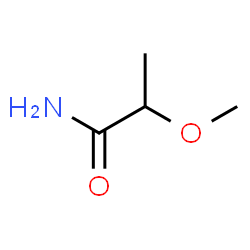 ChemSpider 2D Image | 2-Methoxypropanamide | C4H9NO2