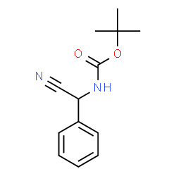 ChemSpider 2D Image | 2-Methyl-2-propanyl-[cyan(phenyl)methyl]carbamat | C13H16N2O2