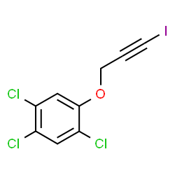 ChemSpider 2D Image | Haloprogin | C9H4Cl3IO