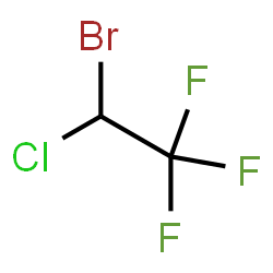 ChemSpider 2D Image | Halothane | C2HBrClF3