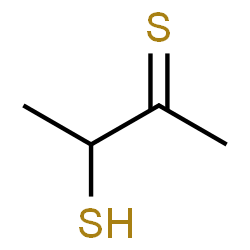 ChemSpider 2D Image | 3-Sulfanyl-2-butanethione | C4H8S2