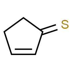 ChemSpider 2D Image | 2-Cyclopentene-1-thione | C5H6S