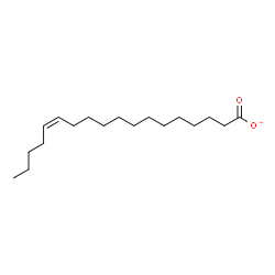 ChemSpider 2D Image | (13Z)-13-Octadecenoate | C18H33O2