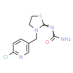 ChemSpider 2D Image | Thiacloprid-amide | C10H11ClN4OS