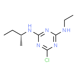 ChemSpider 2D Image | (R)-sebuthylazine | C9H16ClN5