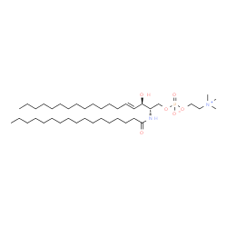 ChemSpider 2D Image | C17 Sphingomyelin (d18:1/17:0) | C40H81N2O6P