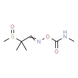 ChemSpider 2D Image | aldicarb sulfoxide | C7H14N2O3S