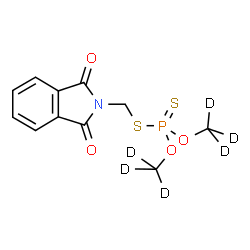 ChemSpider 2D Image | Phosmet-d6 | C11H6D6NO4PS2