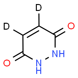 ChemSpider 2D Image | (4,5-~2~H_2_)-1,2-Dihydro-3,6-pyridazinedione | C4H2D2N2O2