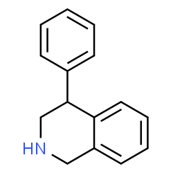 ChemSpider 2D Image | 4-Phenyl-1,2,3,4-tetrahydroisoquinoline | C15H15N