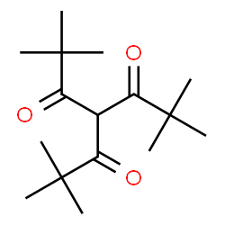ChemSpider 2D Image | 4-(2,2-Dimethylpropanoyl)-2,2,6,6-tetramethyl-3,5-heptanedione | C16H28O3