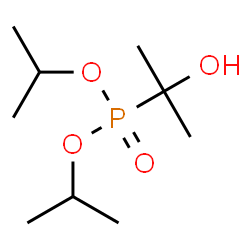 ChemSpider 2D Image | Diisopropyl (2-hydroxy-2-propanyl)phosphonate | C9H21O4P