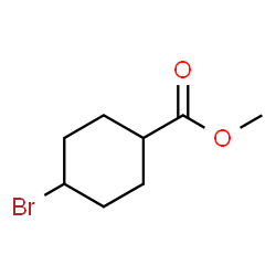 ChemSpider 2D Image | Methyl 4-bromocyclohexanecarboxylate | C8H13BrO2