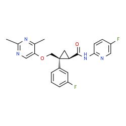 ChemSpider 2D Image | lemborexant | C22H20F2N4O2