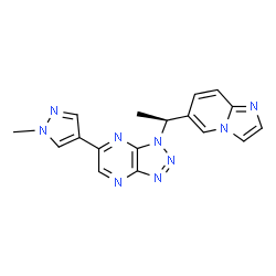 ChemSpider 2D Image | Savolitinib | C17H15N9