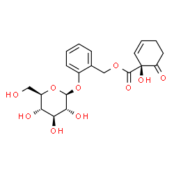 ChemSpider 2D Image | salicortin | C20H24O10