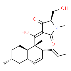ChemSpider 2D Image | Epiequisetin | C22H31NO4
