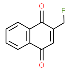 ChemSpider 2D Image | 2-(Fluoromethyl)-1,4-naphthoquinone | C11H7FO2