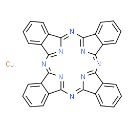 ChemSpider 2D Image | Phthalocyanine Blue BN | C32H16CuN8