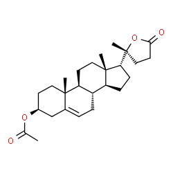 ChemSpider 2D Image | (3beta,17alpha)-24-Oxo-20,24-epoxychol-5-en-3-yl acetate | C26H38O4