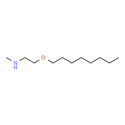 ChemSpider 2D Image | N-Methyl-2-(octyloxy)ethanamine | C11H25NO