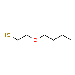 ChemSpider 2D Image | 2-Butoxyethanethiol | C6H14OS