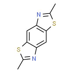 ChemSpider 2D Image | 2,6-Dimethyl[1,3]thiazolo[5,4-f][1,3]benzothiazole | C10H8N2S2