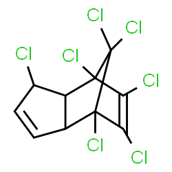 ChemSpider 2D Image | HEPTACHLOR | C10H5Cl7