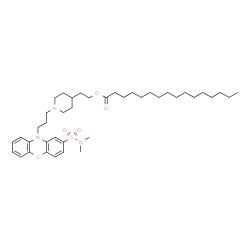 ChemSpider 2D Image | pipotiazine palmitate | C40H63N3O4S2