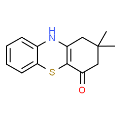 ChemSpider 2D Image | 2,2-Dimethyl-2,3-dihydro-1H-phenothiazin-4(10H)-one | C14H15NOS