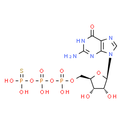 ChemSpider 2D Image | GTP-Î³-S | C10H16N5O13P3S