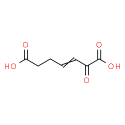 ChemSpider 2D Image | 2-oxohept-3-enedioic acid | C7H8O5