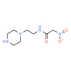 ChemSpider 2D Image | 2-Nitro-N-[2-(1-piperazinyl)ethyl]acetamide | C8H16N4O3