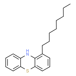 ChemSpider 2D Image | 1-Octyl-10H-phenothiazine | C20H25NS