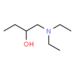 ChemSpider 2D Image | 1-(Diethylamino)-2-butanol | C8H19NO