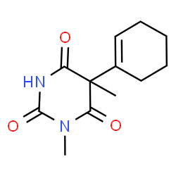 ChemSpider 2D Image | hexobarbital | C12H16N2O3