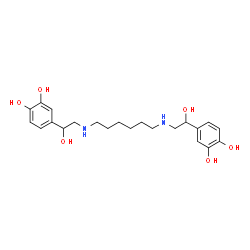ChemSpider 2D Image | Hexoprenaline | C22H32N2O6