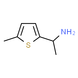 ChemSpider 2D Image | 1-(5-Methyl-2-thienyl)ethanamine | C7H11NS
