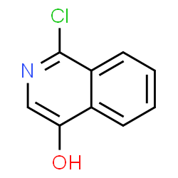 ChemSpider 2D Image | 1-Chloro-4-isoquinolinol | C9H6ClNO