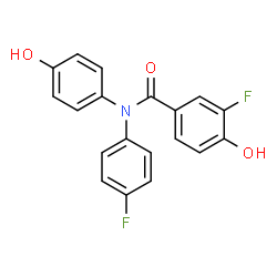 ChemSpider 2D Image | Gtx-758 | C19H13F2NO3